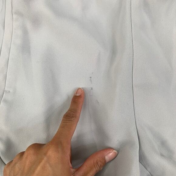 J Crew Shorts Womens 00 Shadow Crepe Pull On Elastic Waist Pockets Dolphin Hem - Picture 6 of 14